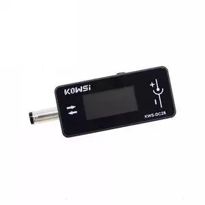 KWS-DC28 DC Power Meter 0-12A Current Range, 4-30V, 5525 Jack, 0.96" HD Screen, Voltage/Current/Power/Capacity Test KWS-DC28 DC Power Meter 0-12A Current Range, 4-30V, 5525 Jack, 0.96" HD Screen, Voltage/Current/Power/Capacity Test