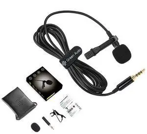 GAM-141S Lapel Mic 3.5mm Gold-Plated Plug, TPE Cord, Clip-on Design for Mobile Live Streaming / Vocal Recording / Vlog GAM-141S Lapel Mic 3.5mm Gold-Plated Plug, TPE Cord, Clip-on Design for Mobile Live Streaming / Vocal Recording / Vlog