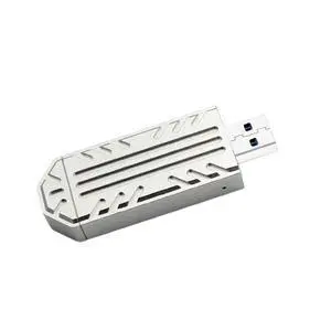 USB 3.1 Gen2 M.2 NVMe SSD Enclosure JMS583 Bridge Chip, 10Gbps Transfer, Type-C & Type-A Dual Interface, Plug-and-Play USB 3.1 Gen2 M.2 NVMe SSD Enclosure JMS583 Bridge Chip, 10Gbps Transfer, Type-C & Type-A Dual Interface, Plug-and-Play