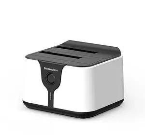 Dual-Bay 2.5"/3.5" SATA HDD/SSD Docking Station USB 3.0, Offline Clone/Backup Duplicator, for Desktop/Laptop External Storage Dual-Bay 2.5"/3.5" SATA HDD/SSD Docking Station USB 3.0, Offline Clone/Backup Duplicator, for Desktop/Laptop External Storage