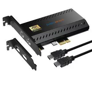 High-Definition PCIe HDMI Video Capture Card 4K 60fps, for Gaming Streaming, Medical Ultrasound, B-Mode Imaging & Video Conferencing, Low Latency High-Definition PCIe HDMI Video Capture Card 4K 60fps, for Gaming Streaming, Medical Ultrasound, B-Mode Imaging & Video Conferencing, Low Latency