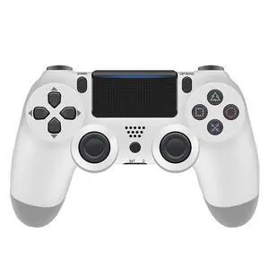 Wireless Bluetooth P4 Gamepad with Dual Vibration and 6-Axis Gyro Compatible with PS4/PS4 Slim/Pro and PC, Ergonomic Controller for Gaming Wireless Bluetooth P4 Gamepad with Dual Vibration and 6-Axis Gyro Compatible with PS4/PS4 Slim/Pro and PC, Ergonomic Controller for Gaming