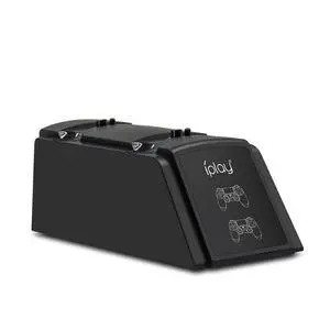 Dual Charging Station for PS4 Controller 2-Slot Gamepad Charger Dock, Compatible with PS4/PS4 Slim/PS4 Pro, with LED Indicator- black Dual Charging Station for PS4 Controller 2-Slot Gamepad Charger Dock, Compatible with PS4/PS4 Slim/PS4 Pro, with LED Indicator- black