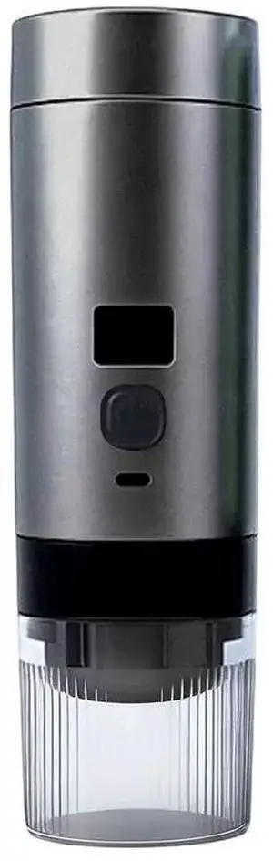 Wireless Portable Espresso Machine Rechargeable Battery Powered, Supports Coffee Capsules & Grounds, 20Bar Pressure, Compact Travel Design Wireless Portable Espresso Machine Rechargeable Battery Powered, Supports Coffee Capsules & Grounds, 20Bar Pressure, Compact Travel Design