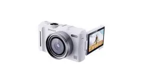 Retro Mirrorless CCD Camera with Rotating Screen HD Digital Camera for Students, 180° Flip Screen for Selfie, Built-in Beauty Mode, Lightweight Campus / Travel Camera Retro Mirrorless CCD Camera with Rotating Screen HD Digital Camera for Students, 180° Flip Screen for Selfie, Built-in Beauty Mode, Lightweight Campus / Travel Camera