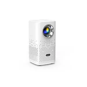 Rechargeable Battery-Powered Mini Projector 4K Supported, Auto Keystone Correction, WiFi & Bluetooth, Compact Portable for Home Theater, Camping & Travel Rechargeable Battery-Powered Mini Projector 4K Supported, Auto Keystone Correction, WiFi & Bluetooth, Compact Portable for Home Theater, Camping & Travel