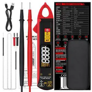 High-Precision Smart Clamp Meter UX1 AC/DC 100A Current Tester, True RMS, Auto-Ranging, Rechargeable Fork-Type Clamp Multimeter High-Precision Smart Clamp Meter UX1 AC/DC 100A Current Tester, True RMS, Auto-Ranging, Rechargeable Fork-Type Clamp Multimeter