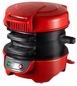 Multifunctional Hamburger & Sandwich Maker, Electric Breakfast Griddle for Toasted Sandwiches, Eggs, and Pancakes, Non-Stick, Double-Sided Heating Multifunctional Hamburger & Sandwich Maker, Electric Breakfast Griddle for Toasted Sandwiches, Eggs, and Pancakes, Non-Stick, Double-Sided Heating