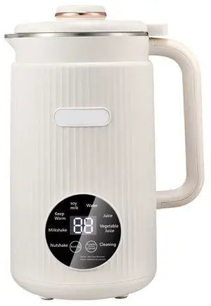 Mini Soy Milk Maker Machine 6-in-1 Automatic Nut Milk Blender, 304 Stainless Steel, Self-Cleaning, 12-Hour Preset, for Homemade Almond / Oat / Soy Milk and Plant-Based Beverages Mini Soy Milk Maker Machine 6-in-1 Automatic Nut Milk Blender, 304 Stainless Steel, Self-Cleaning, 12-Hour Preset, for Homemade Almond / Oat / Soy Milk and Plant-Based Beverages
