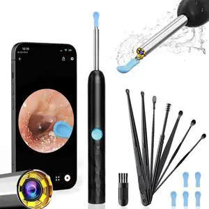 Wireless WiFi Visual Ear Cleaner HD Smart Earwax Removal Kit with Rechargeable Illuminated Ear Pick, Complete Set for Safe & Precise Cleaning Wireless WiFi Visual Ear Cleaner HD Smart Earwax Removal Kit with Rechargeable Illuminated Ear Pick, Complete Set for Safe & Precise Cleaning