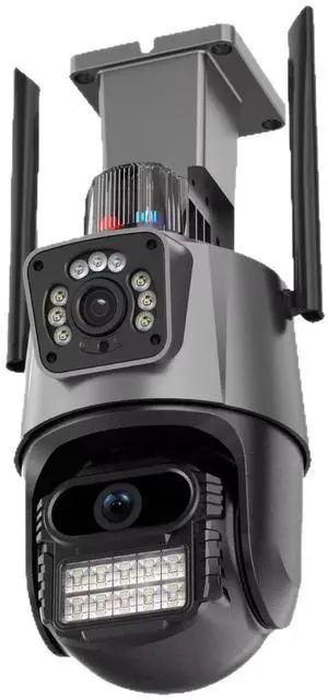 V380 Dual-Lens Bullet & PTZ WiFi Security Camera Outdoor HD Night Vision, Smart Wireless Surveillance, US V380 Dual-Lens Bullet & PTZ WiFi Security Camera Outdoor HD Night Vision, Smart Wireless Surveillance, US