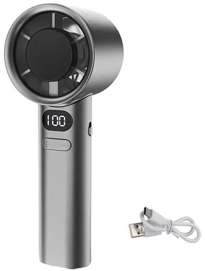 Handheld Fan. Mini Handheld Fan 120 Speed Portable Desktop Fans Instant Cooling with Ice Mode Rechargeable Stylish Fan .Portable(Gray) Handheld Fan. Mini Handheld Fan 120 Speed Portable Desktop Fans Instant Cooling with Ice Mode Rechargeable Stylish Fan .Portable(Gray)