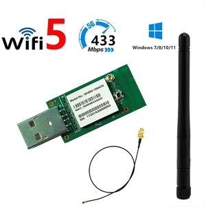 WUBQ-159ACN Qualcomm QCA9377 USB Dual-Band WiFi 5G Wireless Adapter for Desktop PC (Internal/External) WUBQ-159ACN Qualcomm QCA9377 USB Dual-Band WiFi 5G Wireless Adapter for Desktop PC (Internal/External)