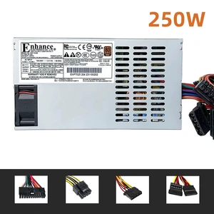 ENP-7025B Silent Flex 1U Power Supply 250W 80Plus Bronze, Active PFC, Dual +12V Rails, for ITX/NAS/Server Chassis (Power Cord Included) ENP-7025B Silent Flex 1U Power Supply 250W 80Plus Bronze, Active PFC, Dual +12V Rails, for ITX/NAS/Server Chassis (Power Cord Included)