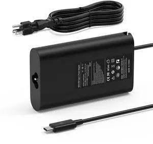 USB-C Laptop Charger for Dell Chromebook 3100 3300 3380 3400, 65W | Match the complete Dell Chromebook model and USB-C charging requirement; supports listed voltage profiles up to 65W max USB-C Laptop Charger for Dell Chromebook 3100 3300 3380 3400, 65W | Match the complete Dell Chromebook model and USB-C charging requirement; supports listed voltage profiles up to 65W max