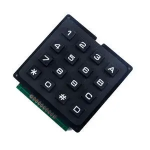 4x4 Matrix Membrane Keypad 16 Key Module Array Switch | DIYmalls 4x4 Matrix Membrane Keypad 16 Key Keyboard Module Array Switch for Arduino ESP32 Development Board 4x4 Matrix Membrane Keypad 16 Key Module Array Switch | DIYmalls 4x4 Matrix Membrane Keypad 16 Key Keyboard Module Array Switch for Arduino ESP32 Development Board