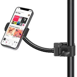 Mic Stand Phone Holder Music Stand for All Smartphones Mic Stand Phone Holder Music Stand for All Smartphones