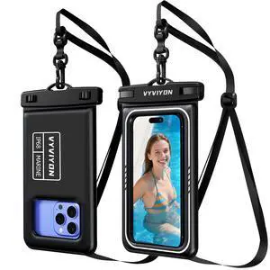 Floating Waterproof Phone Pouch IPX8 Cellphone Dry Bags for Vacation Beach Pool Kayak Cruise Travel Essentials,Waterproof Phone Case for iPhone 16 15 Pro Max, Samsung S25 Ultra S24-2 Pack 8.0" Floating Waterproof Phone Pouch IPX8 Cellphone Dry Bags for Vacation Beach Pool Kayak Cruise Travel Essentials,Waterproof Phone Case for iPhone 16 15 Pro Max, Samsung S25 Ultra S24-2 Pack 8.0"