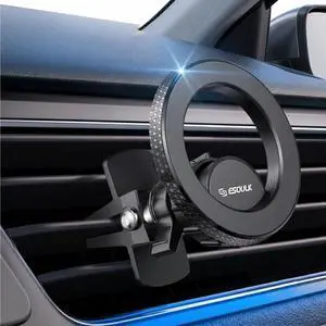 Magnetic Car Phone Mount Air Vent Holder with Metal Ring Magnetic Car Phone Mount Air Vent Holder with Metal Ring