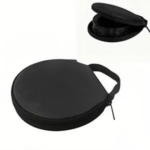 CD Case, 20 Capacity CD/DVD Case Holders Wallet Hard Plastic DVD Disc Cases Storage Binder with Portable zipper for Car Home Office Travel (Black) CD Case, 20 Capacity CD/DVD Case Holders Wallet Hard Plastic DVD Disc Cases Storage Binder with Portable zipper for Car Home Office Travel (Black)