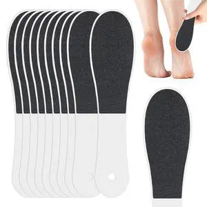 10 Pack Foot File,Foot Callus Remover Professional Sandpaper Pedicure Tools, Double Side Foot Scrubber, Sander for Dead Skin Foot Rasp Pedicure for Women Mother Manicure Beauty Shop Spa 10 Pack Foot File,Foot Callus Remover Professional Sandpaper Pedicure Tools, Double Side Foot Scrubber, Sander for Dead Skin Foot Rasp Pedicure for Women Mother Manicure Beauty Shop Spa
