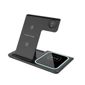 3-in-1 Magnetic Wireless Charging Station, 15W Fast Charger for iPhone 17/16/15/14/13/12 Series, Apple Watch Ultra/10/9/8/SE & AirPads Pro/3/2, Foldable Charging Stand for Travel 3-in-1 Magnetic Wireless Charging Station, 15W Fast Charger for iPhone 17/16/15/14/13/12 Series, Apple Watch Ultra/10/9/8/SE & AirPads Pro/3/2, Foldable Charging Stand for Travel