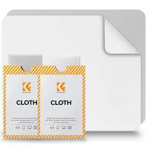 2 Pack Lens Cleaning Cloth | Microfiber Cleaning Cloth | Glasses Cleaning Cloths | Eyeglass Lens Cleaner | Eyeglasses, Camera Lens, VR/AR Headset, and Screen Cleaning | White & Grey 2 Pack Lens Cleaning Cloth | Microfiber Cleaning Cloth | Glasses Cleaning Cloths | Eyeglass Lens Cleaner | Eyeglasses, Camera Lens, VR/AR Headset, and Screen Cleaning | White & Grey