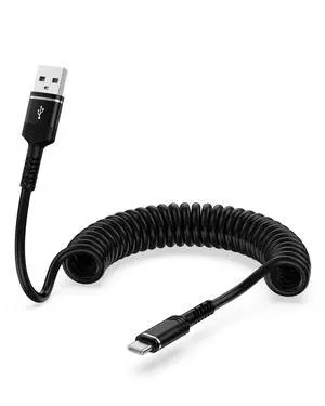 USB to USB C Cable Coiled Auto Wire, Type C Car Phone Charger Fast Charging Cord for iPhone 17/16e/15 Pro Max/16 Pro/16 Plus/Galaxy/Pixel, Retractable USB-C Power Line for Apple Carplay & Android Auto USB to USB C Cable Coiled Auto Wire, Type C Car Phone Charger Fast Charging Cord for iPhone 17/16e/15 Pro Max/16 Pro/16 Plus/Galaxy/Pixel, Retractable USB-C Power Line for Apple Carplay & Android Auto
