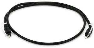 S/PDIF (Toslink) Digital Optical Audio Cable, 3ft Black S/PDIF (Toslink) Digital Optical Audio Cable, 3ft Black