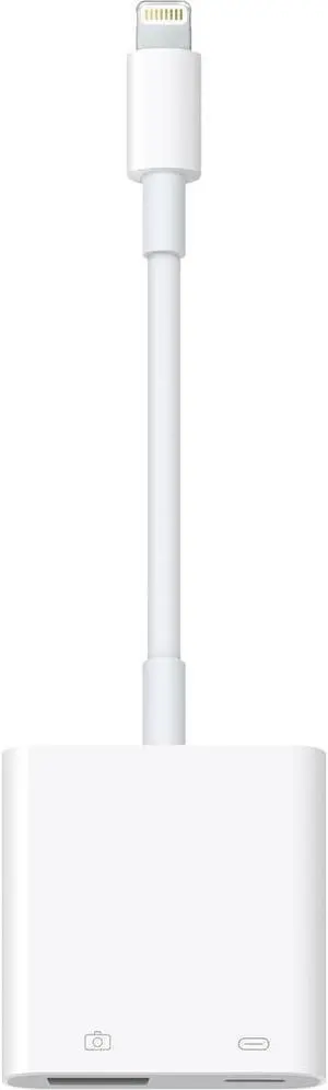 Apple Lightning to USB Camera Adapter, USB 3.0 OTG Cable for iPhone/iPad to Connect Card Reader, USB Flash Drive, U Disk, Keyboard, Mouse, Hubs, MIDI, Plug & Play (White#) Apple Lightning to USB Camera Adapter, USB 3.0 OTG Cable for iPhone/iPad to Connect Card Reader, USB Flash Drive, U Disk, Keyboard, Mouse, Hubs, MIDI, Plug & Play (White#)
