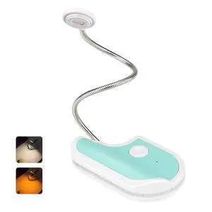 Rechargeable Reading Light for Kids,Small Amber Book Light,Multi Colors Portable LED Reading Lamp with 361° Rotary Light Neck,Wireless Clip Reading Light for Books (White) Rechargeable Reading Light for Kids,Small Amber Book Light,Multi Colors Portable LED Reading Lamp with 361° Rotary Light Neck,Wireless Clip Reading Light for Books (White)