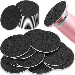 120 Pieces Replacement Sandpaper Discs for Electric Foot File Adjustable Speed Callus Remover Tool Sandpaper Pad Disks Replaceable for Men Women Dead Cracked Hard Skin 120 Pieces Replacement Sandpaper Discs for Electric Foot File Adjustable Speed Callus Remover Tool Sandpaper Pad Disks Replaceable for Men Women Dead Cracked Hard Skin