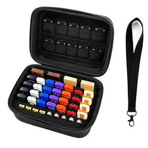 USB Flash Drive Case Memory Card Holder Thumb Drive Organizer USB Drives Storage Box for Sandisk/Samsung/SamData/Inland/PNY/Netac/JBOS (Case Only with Label and Strap) USB Flash Drive Case Memory Card Holder Thumb Drive Organizer USB Drives Storage Box for Sandisk/Samsung/SamData/Inland/PNY/Netac/JBOS (Case Only with Label and Strap)