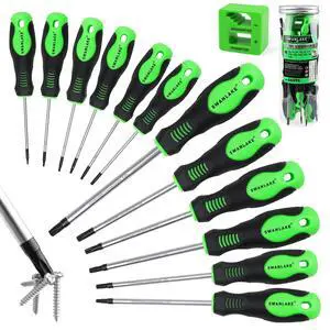 Screwdriver Set - 13 Pieces - T5 to T40 Star Screwdrivers Screwdriver Set - 13 Pieces - T5 to T40 Star Screwdrivers