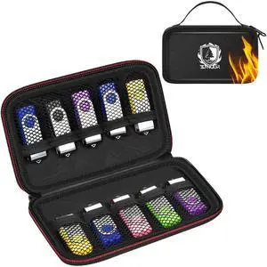 Fireproof Flash Drive Case 10 XL Slots, USB Case Compatible with Sandisk/for PNY/for Enfain USB etc. Thumb Drive Holder Storage with Handle for Office Travel Home Use -Black (Bag Only) Fireproof Flash Drive Case 10 XL Slots, USB Case Compatible with Sandisk/for PNY/for Enfain USB etc. Thumb Drive Holder Storage with Handle for Office Travel Home Use -Black (Bag Only)