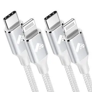 USB C to Lightning Cable 2Pack 10ft, Power Charger Cable MFi Certified Extra Long Braided Charging Cord for iPhone 14 13 12 11Pro Max Mini XS XR X 8 7 Plus SE, iPad-10 Foot USB C to Lightning Cable 2Pack 10ft, Power Charger Cable MFi Certified Extra Long Braided Charging Cord for iPhone 14 13 12 11Pro Max Mini XS XR X 8 7 Plus SE, iPad-10 Foot