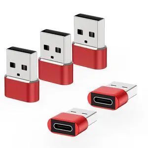 USB to USB C Adapter 5Pack,Type C Female to A Male Cable Converter for Apple Watch Ultra iWatch 10 7 8 SE,iPhone 16 15 14 Pro Max Plus,Airpods 4th,iPad 8th 9th 10th Air 5th Mini 6th Generation USB to USB C Adapter 5Pack,Type C Female to A Male Cable Converter for Apple Watch Ultra iWatch 10 7 8 SE,iPhone 16 15 14 Pro Max Plus,Airpods 4th,iPad 8th 9th 10th Air 5th Mini 6th Generation