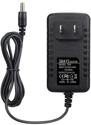 15W Power Cord Replacement for Alexa Echo Dot 3rd / 4th Gen, Echo Show 5 1st / 2nd Gen, Dot with Clock, Fire TV Cube, DC Charger Adapter with 5ft Cable 15W Power Cord Replacement for Alexa Echo Dot 3rd / 4th Gen, Echo Show 5 1st / 2nd Gen, Dot with Clock, Fire TV Cube, DC Charger Adapter with 5ft Cable