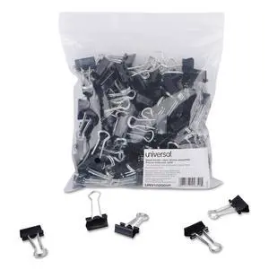 Small Binder Clips Black/Silver, 144 Each (10200VP) Small Binder Clips Black/Silver, 144 Each (10200VP)