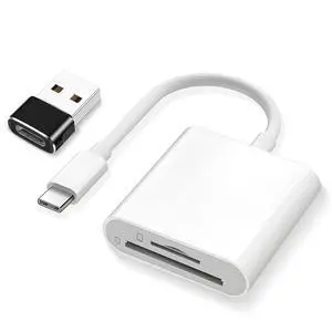 SD Card Reader for iPhone 15/16/17, USB C to SD Memory Card Adapter for iPad, Digital Camera Adapter iPhone,Supports SD and TF Card for iPad,Plug and Play No App Required SD Card Reader for iPhone 15/16/17, USB C to SD Memory Card Adapter for iPad, Digital Camera Adapter iPhone,Supports SD and TF Card for iPad,Plug and Play No App Required