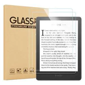 Screen Protector for 6.8'' Kindle Paperwhite 11th Generation 2021&Kindle Paperwhite Signature Edition,9H Tempered Glass Film for Kindle,HD Clear,Bubble Free,Scratch-Proof,Case Friendly-2 Pack Screen Protector for 6.8'' Kindle Paperwhite 11th Generation 2021&Kindle Paperwhite Signature Edition,9H Tempered Glass Film for Kindle,HD Clear,Bubble Free,Scratch-Proof,Case Friendly-2 Pack