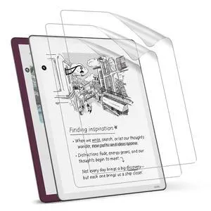3 Pack Anti-Glare Matte Screen Protector for 11" Kindle Scribe 3rd Generation 2025, Kindle Scribe Colorsoft - High Clarity, Fingerprint Resistant, Anti-Bubble PET Film 3 Pack Anti-Glare Matte Screen Protector for 11" Kindle Scribe 3rd Generation 2025, Kindle Scribe Colorsoft - High Clarity, Fingerprint Resistant, Anti-Bubble PET Film