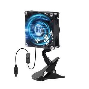3.62" USB Clip on Fan Gentle Breeze Quiet Small Multi-Purpose Clip Fan with Strong Clamp for Desktop Tent Seedlings Router Electronic Equipment 3.62" USB Clip on Fan Gentle Breeze Quiet Small Multi-Purpose Clip Fan with Strong Clamp for Desktop Tent Seedlings Router Electronic Equipment