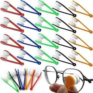 40PCS Mini Sun Glasses Eyeglass Microfiber Spectacles Cleaner Brush Cleaning Tool, 5 Colors 40PCS Mini Sun Glasses Eyeglass Microfiber Spectacles Cleaner Brush Cleaning Tool, 5 Colors