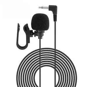 Car Radio Microphone with 2.5mm Plug, 3M Condenser Mic with Noise Cancelling Foam & Rotating Clip for JVC Sony Pioneer Boss Kenwood Vehicle Stereo, Hands-Free Calling Truck CB Radio Car Radio Microphone with 2.5mm Plug, 3M Condenser Mic with Noise Cancelling Foam & Rotating Clip for JVC Sony Pioneer Boss Kenwood Vehicle Stereo, Hands-Free Calling Truck CB Radio