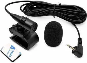 2.5mm Microphone Compatible Replacement for Pioneer DMH-series DMH-160BT DMH-1770NEX DMH-241EX DMH-WT8600NEX Car Stereo Receiver Clip-On External Dash Mic for Hands-Free Calls Voice Control 9FT Cable 2.5mm Microphone Compatible Replacement for Pioneer DMH-series DMH-160BT DMH-1770NEX DMH-241EX DMH-WT8600NEX Car Stereo Receiver Clip-On External Dash Mic for Hands-Free Calls Voice Control 9FT Cable