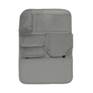 Car Backseat Organizer, Leather Auto Seat Back Kick Mats Protector, Multi-Pocket Car Rear Seat Hanging Storage Bag with Tissue Holder, Travel Accessories for Most Cars SUV Truck(Gray) Car Backseat Organizer, Leather Auto Seat Back Kick Mats Protector, Multi-Pocket Car Rear Seat Hanging Storage Bag with Tissue Holder, Travel Accessories for Most Cars SUV Truck(Gray)