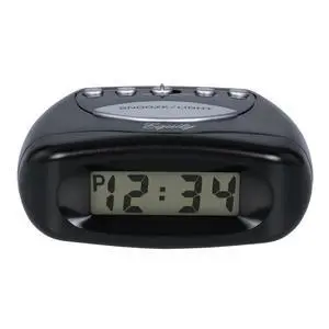 Equity 31003 LCD Snooze Alarm Clock, Black Equity 31003 LCD Snooze Alarm Clock, Black