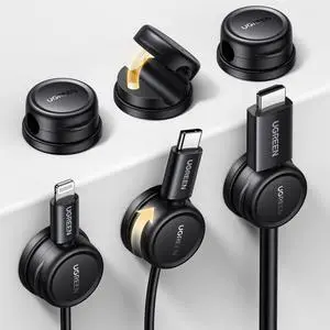 Magnetic Cable Management Clips, 360° Rotation Desk Cord Organizer 1s Fast Locking, Strong Adhesive Cable Holder Fits Cables Wires for Workspace, Nightstand, Home Office,Car Magnetic Cable Management Clips, 360° Rotation Desk Cord Organizer 1s Fast Locking, Strong Adhesive Cable Holder Fits Cables Wires for Workspace, Nightstand, Home Office,Car