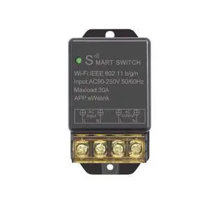 Ewelink 30A Hight Power WiFi Smart Switch 110V/120V/240V, APP Remote with Timer, Wireless DIY Mode for Home Automation, Compatible with Alexa & Google Home Ewelink 30A Hight Power WiFi Smart Switch 110V/120V/240V, APP Remote with Timer, Wireless DIY Mode for Home Automation, Compatible with Alexa & Google Home